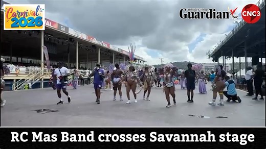 The soca 2026 hit “Encore” by Machel Montano was a crowd favourite as masqueraders of RC Mas Band crossed the stage at the Queen’s Park Savannah in their vibrant costumes. Video by Angelo Jedidiah. | CNC3 Television, Trinidad and Tobago