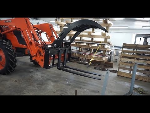 Titan Attachments 48" Grapple Forks Test and Review