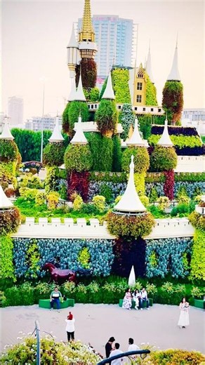 🌸🏆 The Grand Blooming Treasure of Dubai | Dubai Miracle Garden 4K Walk #dubai #miraclegarden #wow