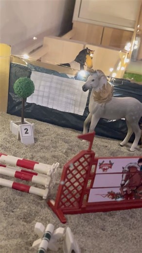 Neue Reithalle für meine #schleichpferde 🤩