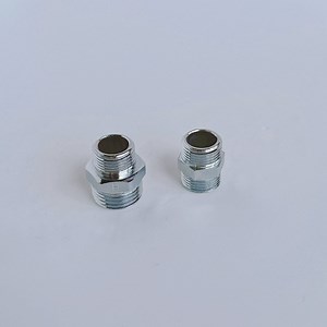 [Hot Item] Straight Brass Coupler Bsp Male Thread Brass Reduce Nipple Fittings