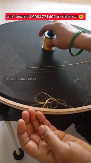 जरी थ्रेड, तंगूस गुंता होतो? आरीवर्क स्टुडंट्स साठी खास टिप्स #shorts #viral #ariwork #marathi