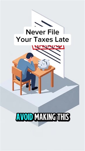 Never file your taxes late. Follow @prestinetaxsolutions for expert tax tips, savings strategies, and year-round tax guidance. • • • • • • • • • #taxtips #taxseason #financialliteracy