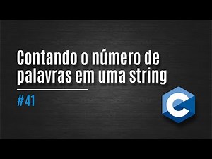 [C] 41. Contando o número de palavras em uma string (exemplo)