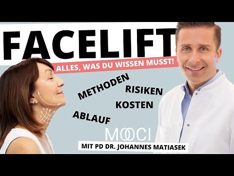 Gesichtsstraffung mittels FACELIFT - OP, Methode, Kosten