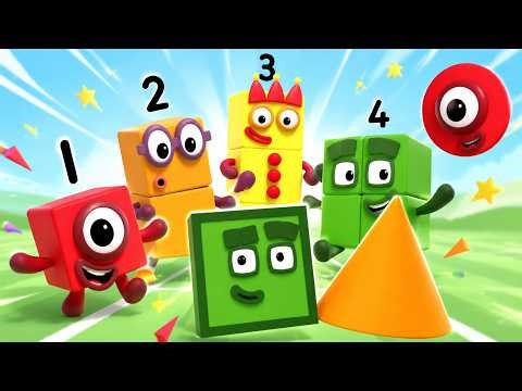 Numberblocks Epic Learning Adventure 🚀 The Mystery Shapes Reveal a Shocking Ending! ✨😱