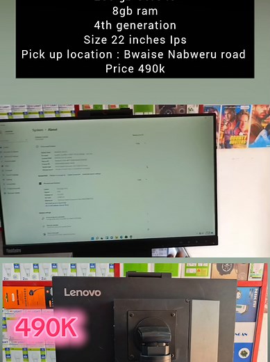 Lenovo All-in-One Desktop Computer Overview