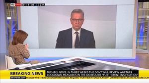 118K views · 429 reactions | "Unless you stay at home then the people you love most may die" says Michael Gove. Watch the full interview with Sky's Kay Burely. Read the latest on coronavirus here: https://trib.al/ocJB4ef | Sky News | Facebook