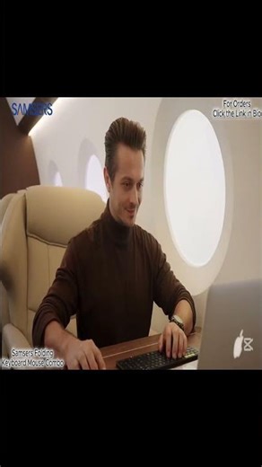 This Foldable Keyboard + Mouse Is a GAME CHANGER for Travel! 😳✈️ | Link in Bio!