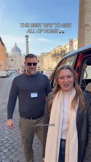 This tour is a game changer for seeing Rome! The level of access we had with Easitaly was crazy, I have never seen a tour be able to pull right up to all of Rome’s major sites and monuments. Max is amazing and so knowledgable, he answered all our questions and brought the history to life. Doing a private tour like this is amazing because you can also customize the itinerary to exactly what you want. I highly recommend it! | Italy by Sammi