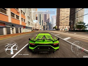 Test Drive Unlimited Solar Crown - Lamborghini Aventador SVJ 2018 - Gameplay (PS5 UHD) [4K60FPS]