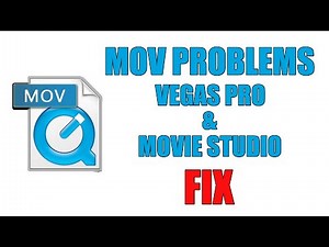 An Alternative To QuickTime - Possible MOV Fix As Well - Vegas Pro & Movie Studio
