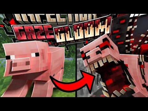 Minecraft bedrock✅ gaze gloom linfected mod🔥