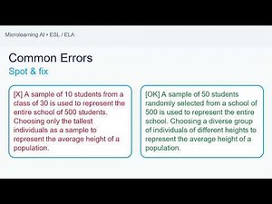 Population samples - SAT Math