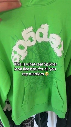 What does real Spider Hoodies look like 💀🤯 #shoes #sneakers #sneakerhead #shorts