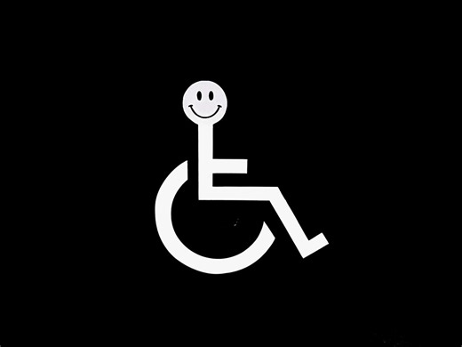 Smiley Handicap Symbol Sticker / Glossy Vinylsticker (waterproof) Windowsticker Car Decal - Etsy
