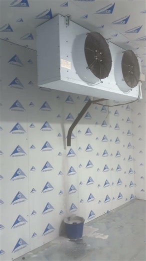 Energy saving cold storage room installation