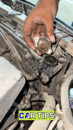Mechanic Tips! Radiator Cap Leaking Problem Fix #car #shortvideo