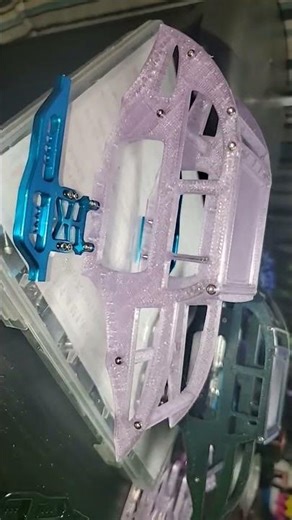 #Scx24 build #3d printed chassis #9imod skid plates #3d printed links #Meus side pedals#Rampcrab 🦀