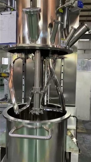Double Planetary Mixer for Epoxy Resin and Industrial Adhesive Mixing Equipment #machine#factory#cnc