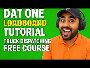 DAT One Load Board Complete Tutorial 2026 | Free Truck Dispatch Course for Beginners
