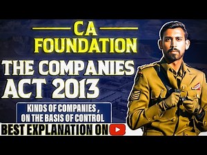 Lec 6 - CA Foundation Bootcamp | The Companies Act | Holding, Subsidiary and Associate company.