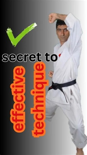 secrets to change karate technique effectiveness| beginner #karate #karatetechnique #martialarts