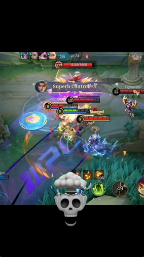 CTRL using tigrial.The strongest cc hero in Mlbb ☠️.#mobilelegends #tigreal #cc