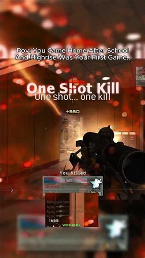 Highrise Spawnshot Hit Different❤️#mw2 #callofduty #nostalgia