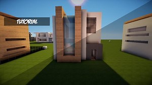HOW TO BUILD A 9X9 MODERN HOUSE IN MINECRAFT | CONSTRUCTION TUTORIAL Minecraft Map