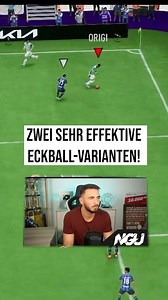 Zwei sehr EFFEKTIVE, kurze ECKBALL Varianten für dein Spiel! 💪 #FIFA23 #fifa23tipps #fifa23tutorial #fyp #mirzajahic #nevergiveup | Mirza Jahic