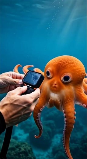 Octopus POV: Swimming Through a Sea Full of Fish and Hidden Creatures 🐙