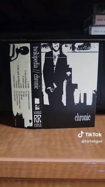 chronic - twikipedia (magnolia cassette) . . . #cassette #tape #cassettetape #collection #music #twikipedia #chronic #digicore #hyperpop