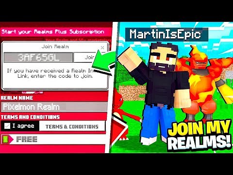 The BEST Pixelmon Realm For Minecraft Bedrock Edition! (Xbox One, PS4, MCPE, Nintendo Switch, Win10)