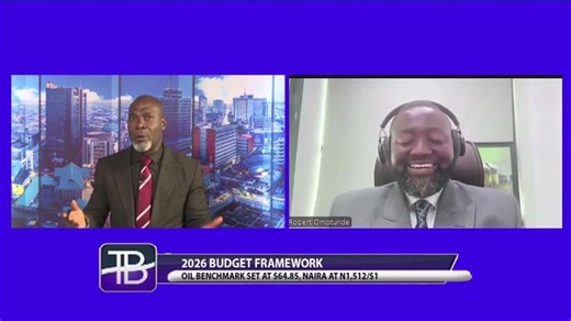2026 Budget Framework: Oil benchmark Set at $64.85, Naira at N1,512/$1 | Robert Omotunde, M.Sc. (Econs), PGD, ACS, ACSI, ACIB