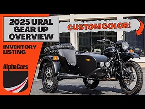Discover the Rugged Charm of this 2025 Ural Gear Up Sidecar Motorcycle!
