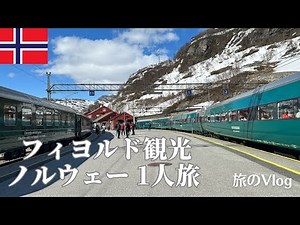 【北欧ひとり旅vlog4】ノルウェーの絶景フィヨルドツアー！ベルゲンからオスロまでの大自然と市内観光 BGM(2023/5)