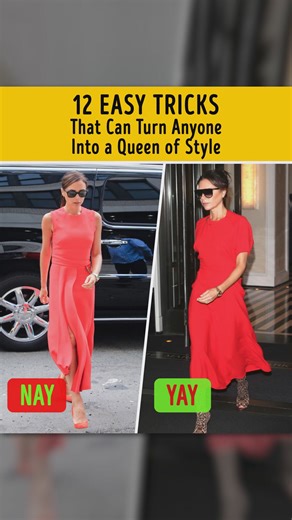 30K views · 126 reactions | 12 easy tricks that can turn anyone into a queen of style: | Bright Side | Facebook