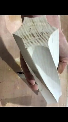 how to wrap a piece of wood on a table saw #woodworking #diy | UnlimitedCarpenter