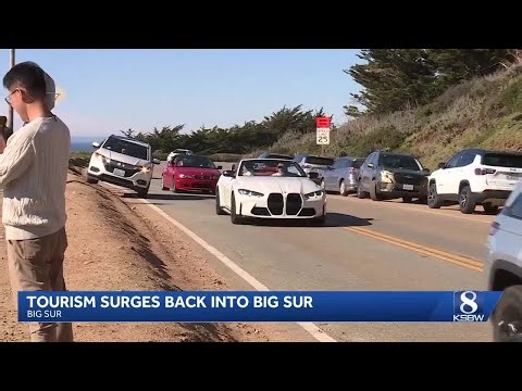 Highway 1 reopening sparks Big Sur comeback—and congestion at Bixby Bridge