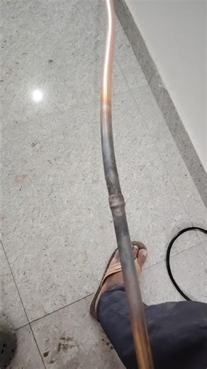 Ac Copper Pipe Joints #work #ac #airconditioner #copper #pipe #technology #technical