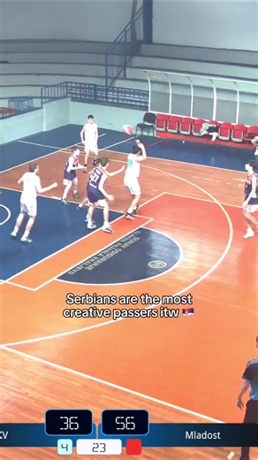 It’s in their DNA 🧬 @lukovic923 (via DIGITAL score TV/YT) #basketball #serbia #viral #fyp #hoops
