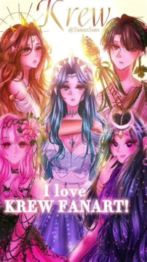 KREW FANART IS AWESOME! #krew #capcut ( not mine btw) #krewfan