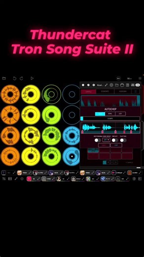 ReFlip of @thundercatmusic Tron Song Suite II made on iPad with @koalasampler @loopypro 🐅 | Lyricology 101