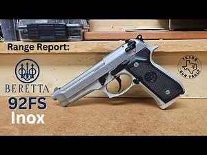 Range Report: Beretta 92FS Inox (Stainless steel version - Made in Italy)