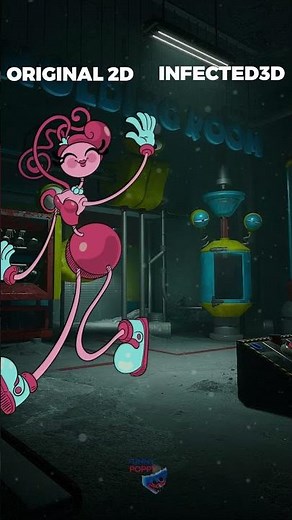 Are These 2D Poppy Playtime Characters CREEPIER in 3D MODEL?