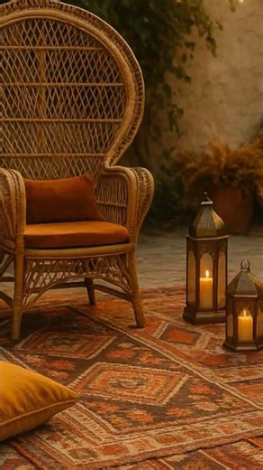 Fall Boho Decor in Luxe Earthy Tones