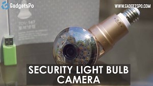 1.4K views · 31 reactions | The world's first Wifi light bulb security camera   Get it here  https://goo.gl/sQMQDw | GadgetsPo | Facebook