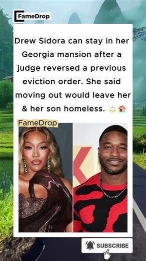 Drew Sidora Can Stay in Her Georgia Mansion After Judge Reverses Eviction ⚖️🏠#shorts