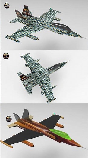 F-16 Fighter Jet CAD Design – Incredible Detail & Engineering Precision!